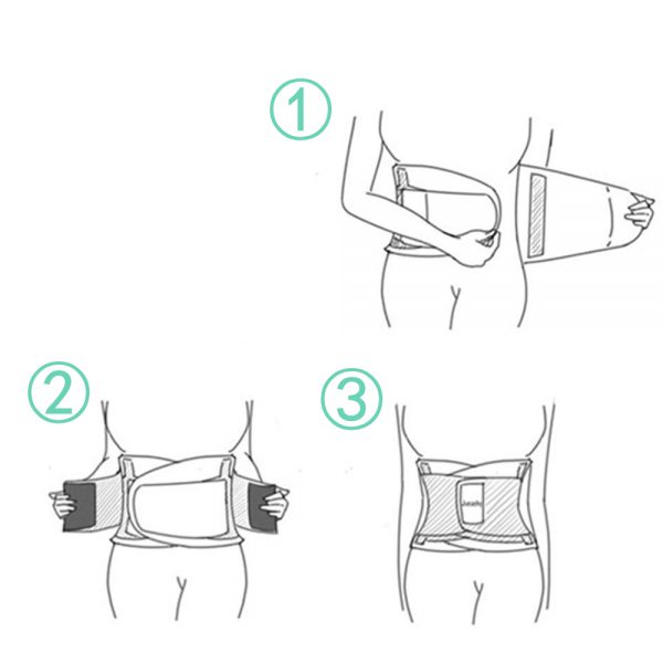 entrenador de cintura soporte para la espalda