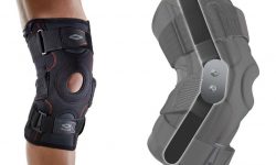 Hinged knee brace