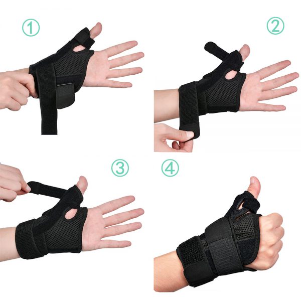 thumb and wrist brace