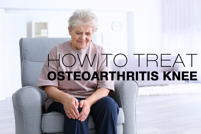 Como tratar a osteoartrite do joelho