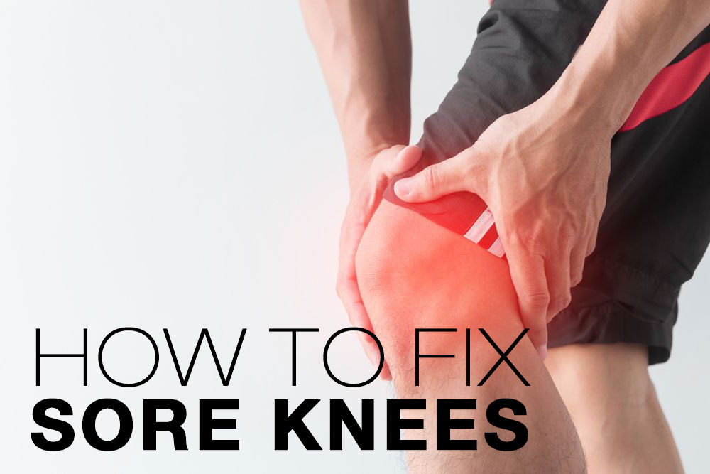 Cómo arreglar las rodillas doloridas
