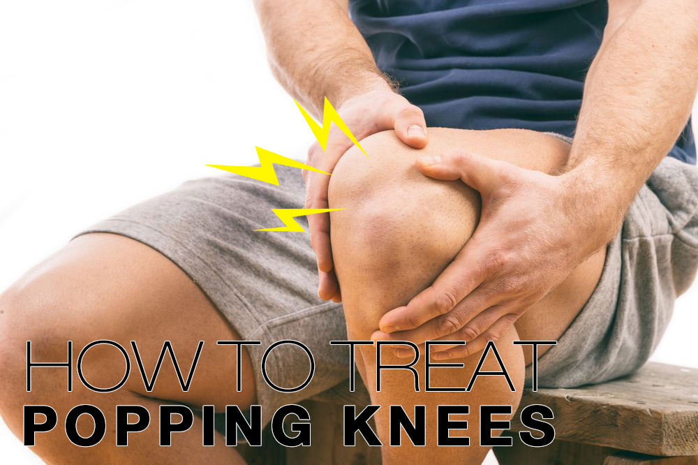 How to treat popping knees