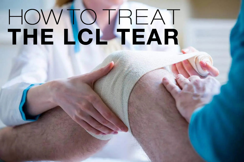 how to treat the LCL Tear
