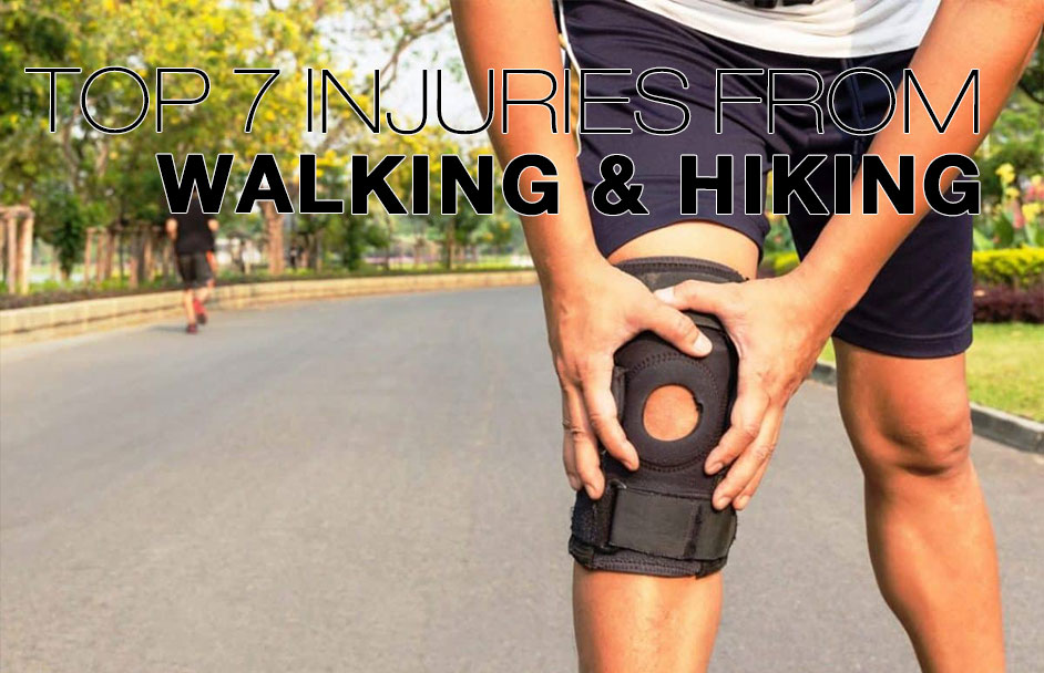 Die 7 häufigsten Verletzungen beim Gehen und Wandern