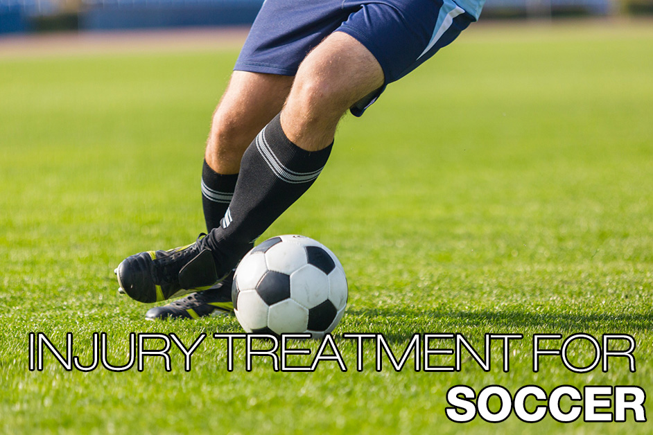 Tratamiento de lesiones para el fútbol