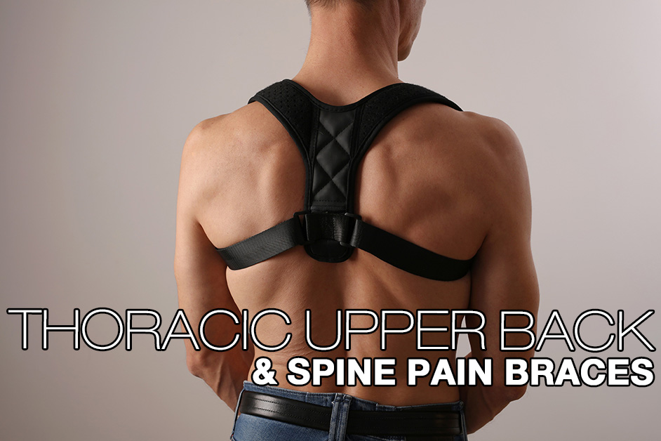 Aparelhos torácicos para dor na parte superior das costas e na coluna