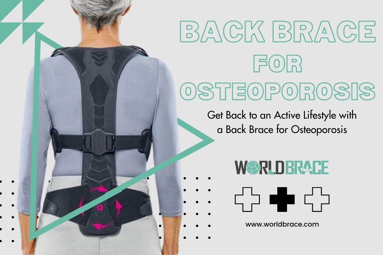 Cinta para as costas para a osteoporose