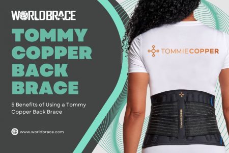 Bracelete de cobre para as costas Tommy